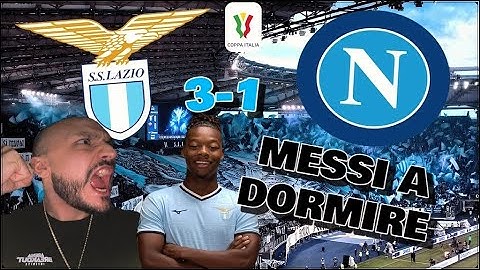 Lazio -Napoli 3-1 Ottavi di finale Coppa Italia. LAZIO che domina la partita!