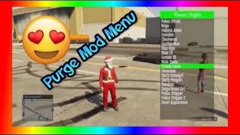 2017 GTA 5 MOD MENU PURGE 3.9 LATEST VERSION + DOWNLOAD