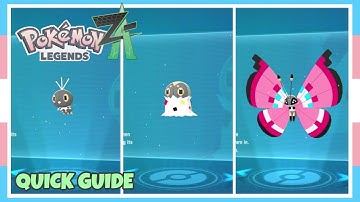 How To Evolve Scatterbug Into Spewpa Into Vivillon In Pokemon Legends ZA | Quick Guide