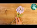 Stoffblume nähen | DIY Deko- und Geschenkideen | Näh mit mir