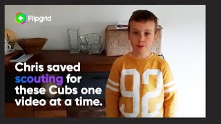 Flipgrid Spotlight Story: Scottish Cub Scouts Earn Badges from Home