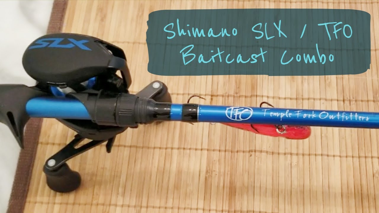 Shimano SLX Baitcast Reel / TFO Baitcast Rod Combo Review and Demo