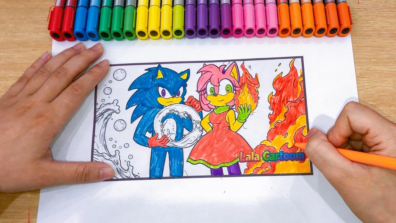 Water & Fire Fusion: The Sonic Couple’s Explosive Moment!