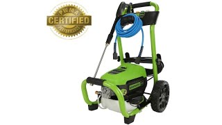 Review: Greenworks Pro  2300 PSI 2.3GallonGPM Cold Water Electric Pressure Washer