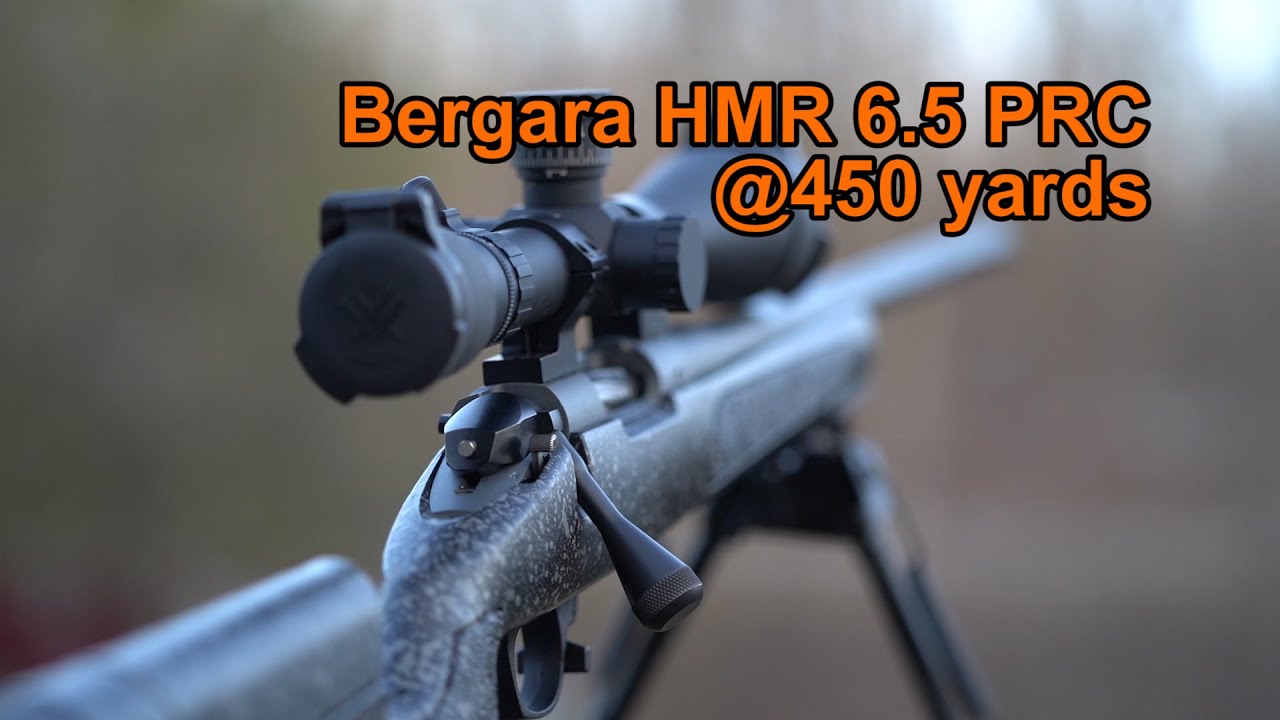 Bergara 6 5 Prc Vs 450 Yard Chucks Youtube Bergara 6 5 Prc Vs 450 Yard Chucks Youtube