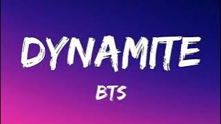 BTS - Dynamite (Lyrics)