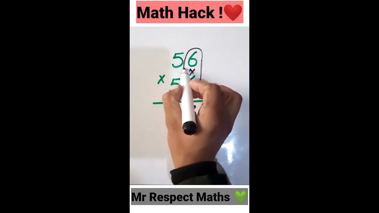 Fast Multiplication Trick | Interesting math tricks #shorts #magic #trending