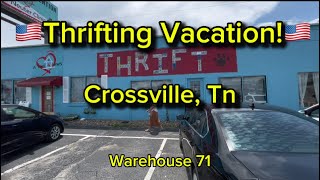 Thrifting Crossville, TN on Vacation 🇺🇸 | Packed the Car to the Gills!