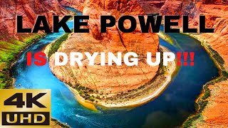 Lake Powell - 2nd Largest Reservoir Lake Powell is Drying up!!