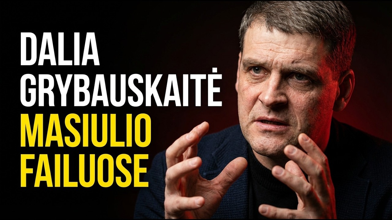 DALIA GRYBAUSKAITĖ MASIULIO FAILUOSE