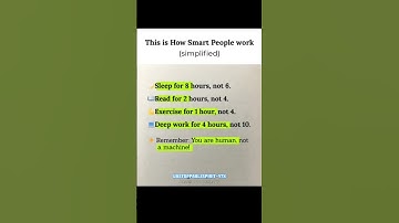 How Smart People Work Differently💡 |Mo#shorts #viralreels