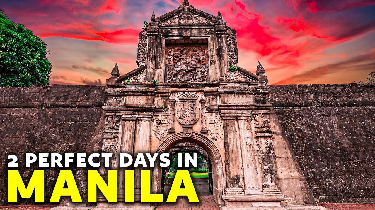 How To Spend 2 PERFECT Days in MANILA | Travel Itinerary