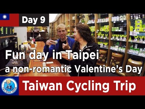 Exploring Taipei's Attractions + Din Tai Fung & Oolong Tea | Taiwan Cycling Trip #9