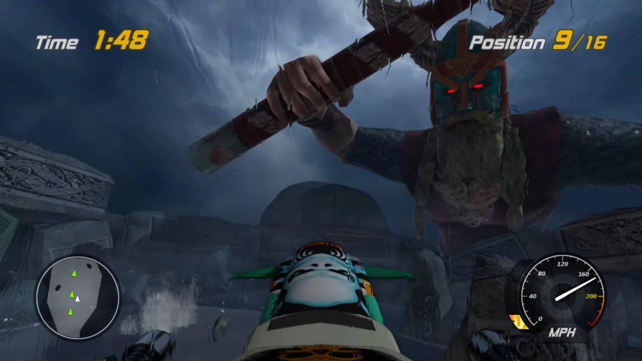 Hydro Thunder Hurricane - STORMING ASGARD - Race Event With All Boats