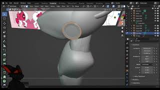 Protogen Model Timelapse | PART 1|