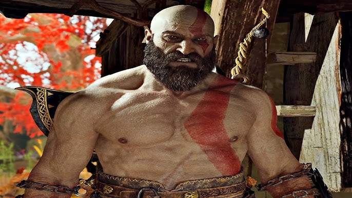 Kratos quase teve um 'dad bod': a evoluçao de grooming em 'God of