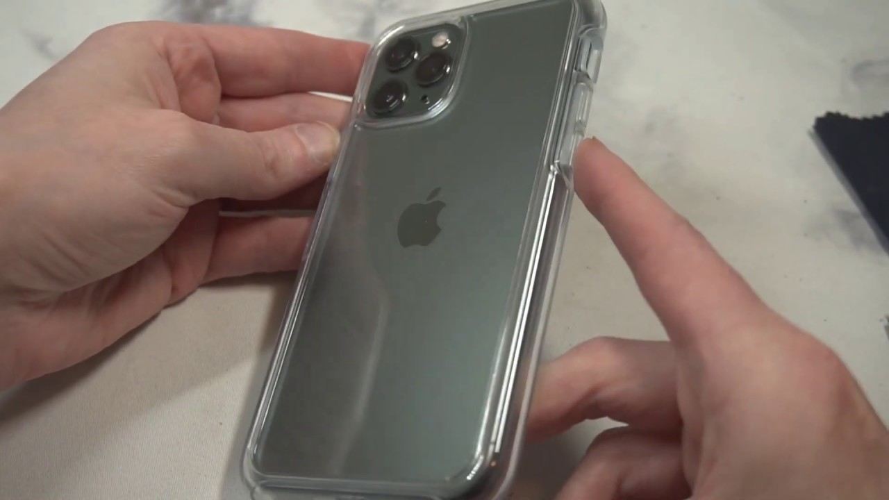 OtterBox Symmetry Series Clear for iPhone 11 Pro Review - YouTube