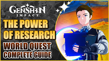 The Power of Research Quest Guide | Assembly Modules to Collector Puzzle Solution | Genshin Impact