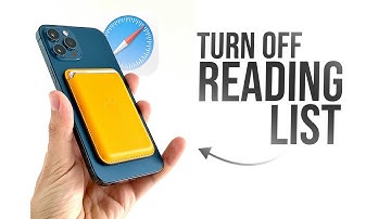 How to Turn Off Safari Reading List on iPhone (tutorial)