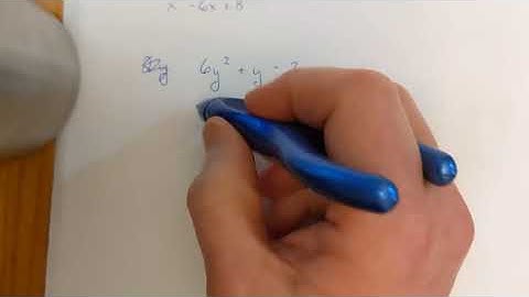 2.1 mini lecture factoring trinomials by guess and check part 1