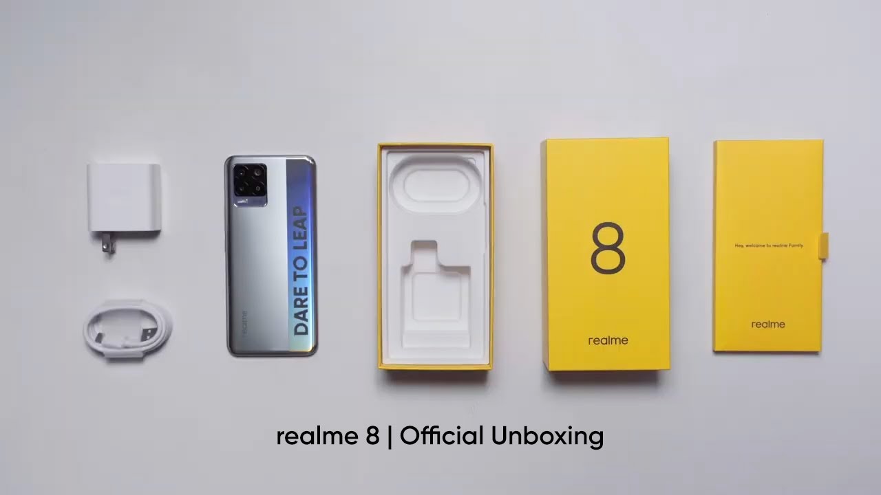 realme 8  Official Unboxing 