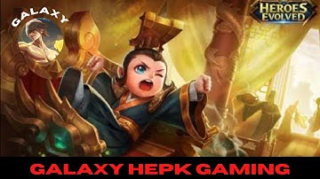 Ying Zheng gameplay in Heroes Evolved - Galaxy HEPK Gaming