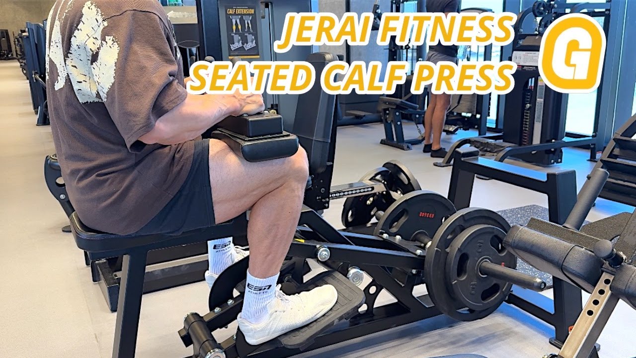 Jerai Fitness Seated Calf Press