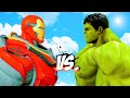 BIG HULK VS IRON MAN ZERO - SUPER EPIC BATTLE