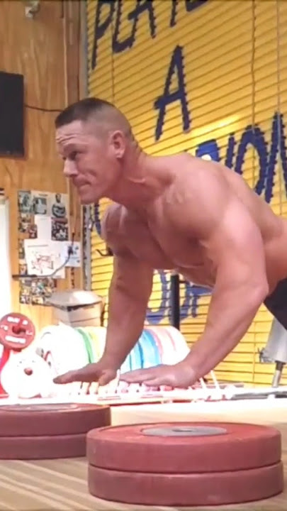 John Cena plate pushups #youtubeshorts #shortsvideo #viral #viralvideo #shorts #short #trending #wwe