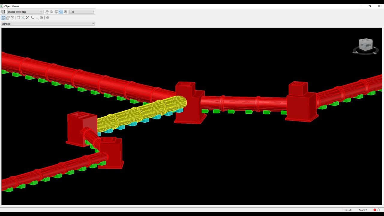 [Cr3DTools] - Chia đốt Cống và gối đỡ cống thoát nước trong Civil 3D