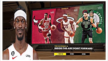 THIS INSIDE THE ARC POINT FORWARD BUILD IS VERSATILE (86 PASSING, FINISHING, 3PT SHOOTING & DEFENSE)