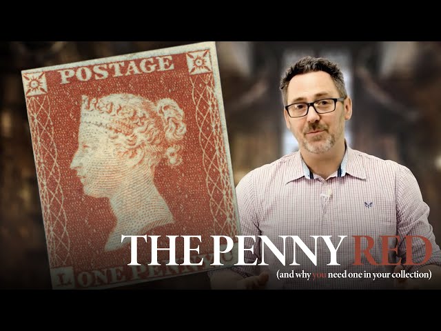 The Penny Red - One of the most iconic postage stamps in British