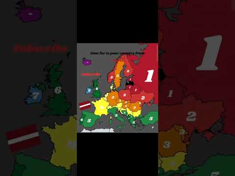 How Far Is Your Country From Latvia