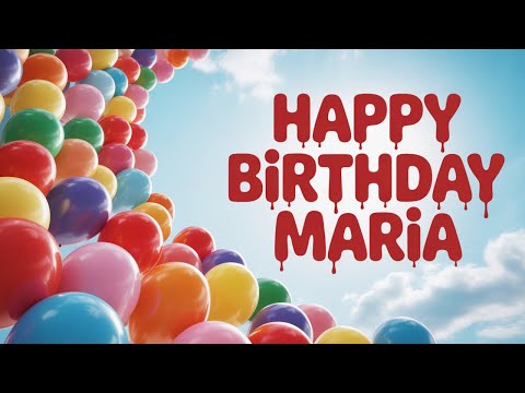 Happy Birthday Song Maria – Personalized Pop Anthem 🎶