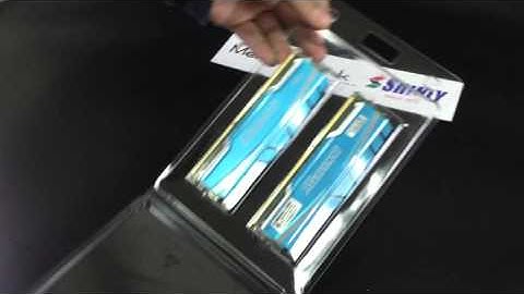 Crucial ram memory module DDR3 plastic clamshell box package 1817033-2count(www.memorypack.com.tw)