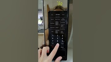 How to set the power level of a microwave to "high"
