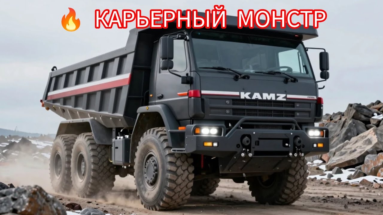 Mineforce KAMAZ MineForce Dump 2026 — Карьерный Монстр, Который Не Знает Предела ...