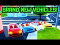 ALL NEW VEHICLES in Roblox Jailbreak NEW UPDATE