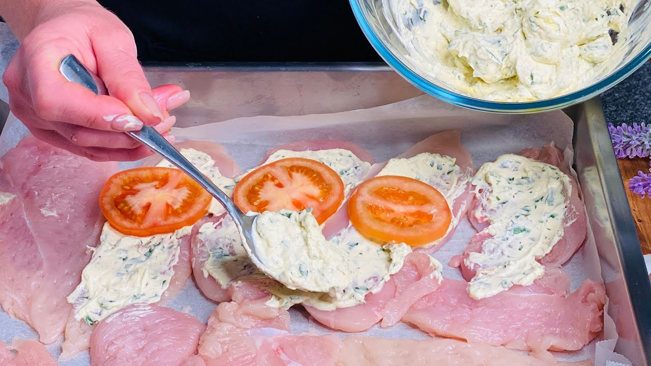 No Habéis Probado La Carne Tan Jugoso / Pechuga de Pollo con Queso Philadelphia