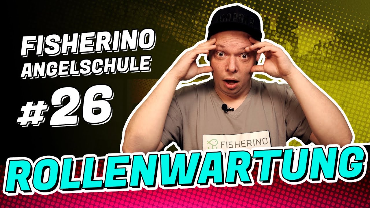 Rollenwartung #Fisherino Angelschule 26