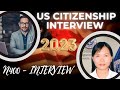 Us citizenship interview test 2023  n400 practice interview with mrs pham
