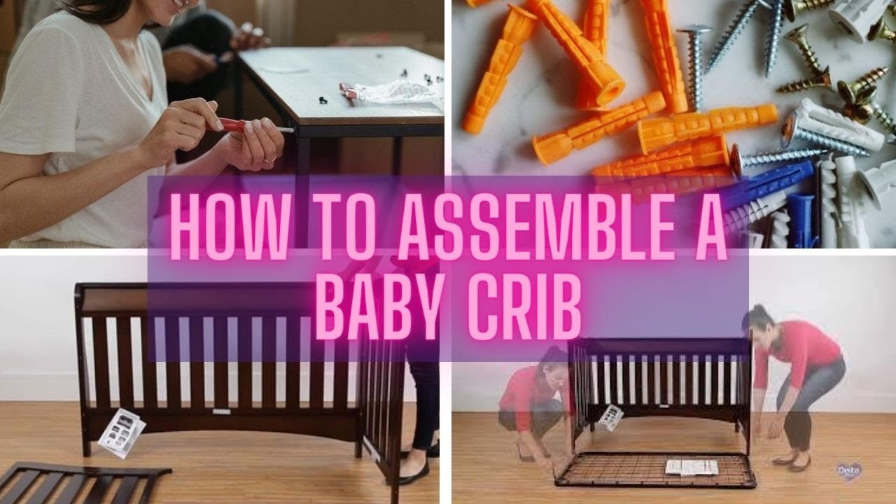 How to assemble Delta baby crib in 5 minutes without any helper how