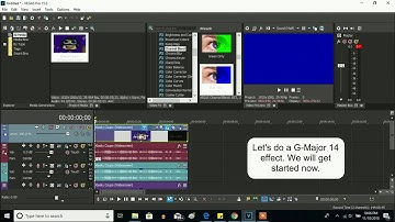 How to Make G Major 14 On Sony Vegas Pro
