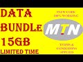 Mtn 15gb data bundle code free mtn data bundle trick 2024 mtn data cheatyoutubeghanasouthafrica