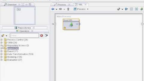 RapidMiner 5 Tutorial - Video 6 - Importing data from a url