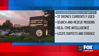 Greenville County Sheriff’s Office shares details about drone program
