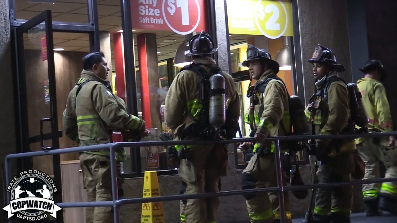 Firewatch | Kitchen Fire at McDeez with Ca Guardian & HDCW - YouTube