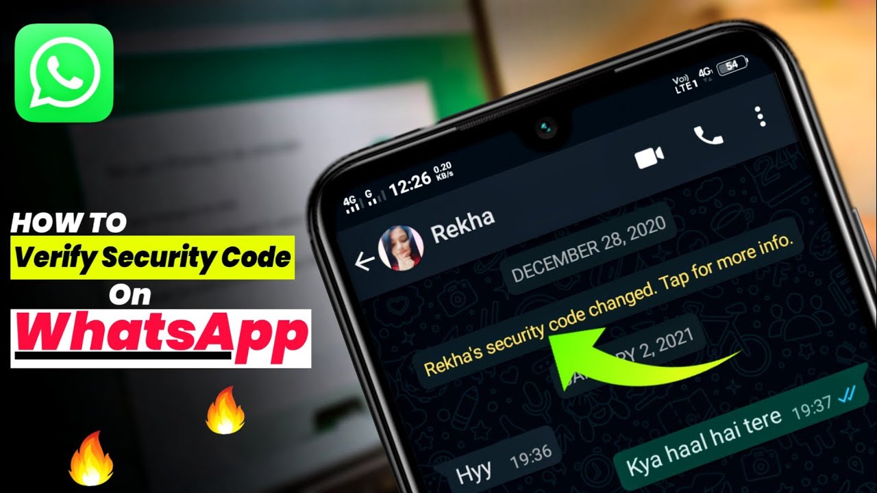 Enable Verify Security Code in WhatsApp🔥🔥 End to end Encryption on