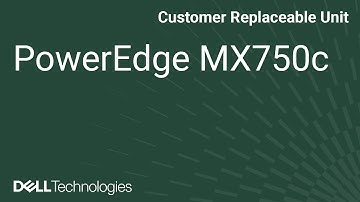 Dell  PowerEdge MX750c: Remove/Install Mini Mezz