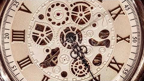 Spiral Clock Track of Time | Stock Footage - Envato elements